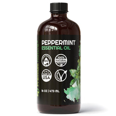 Peppermint essential oil 16oz for diffuser aromatherapy