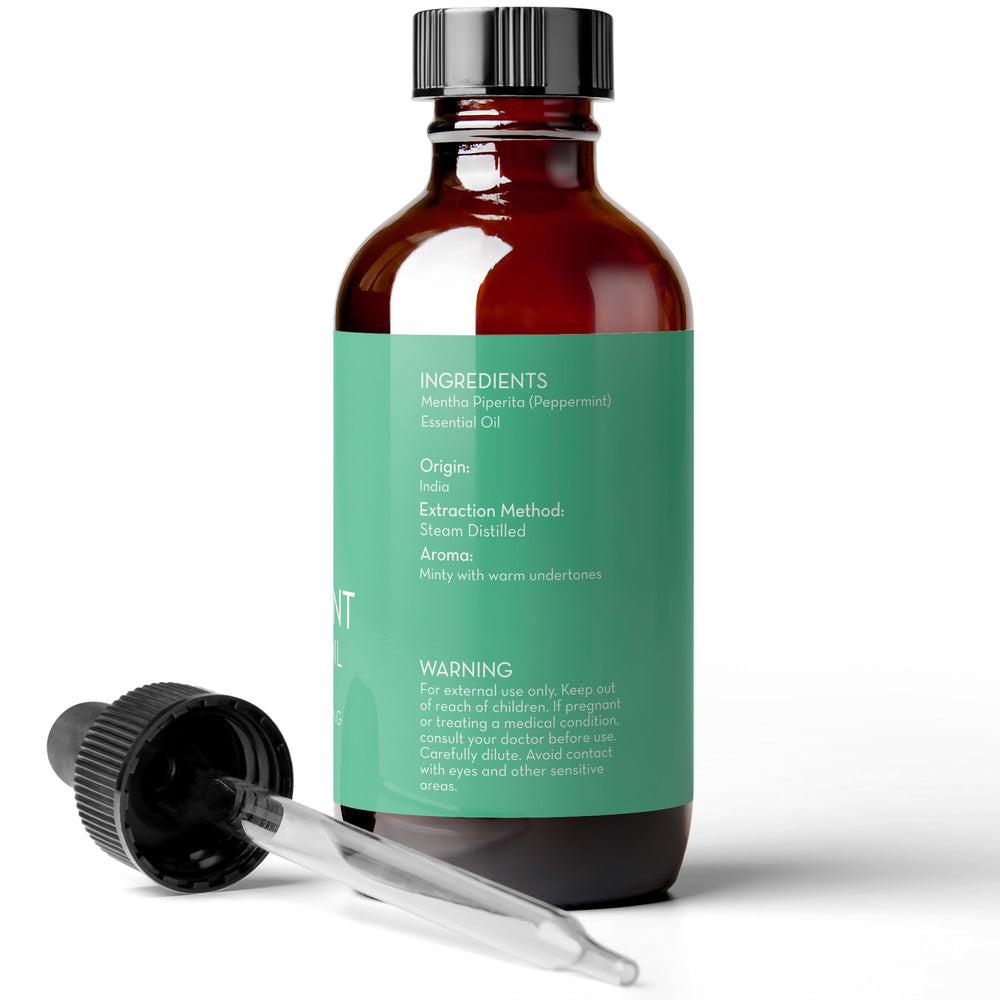 Aromatherapy diffuser setup using peppermint oil