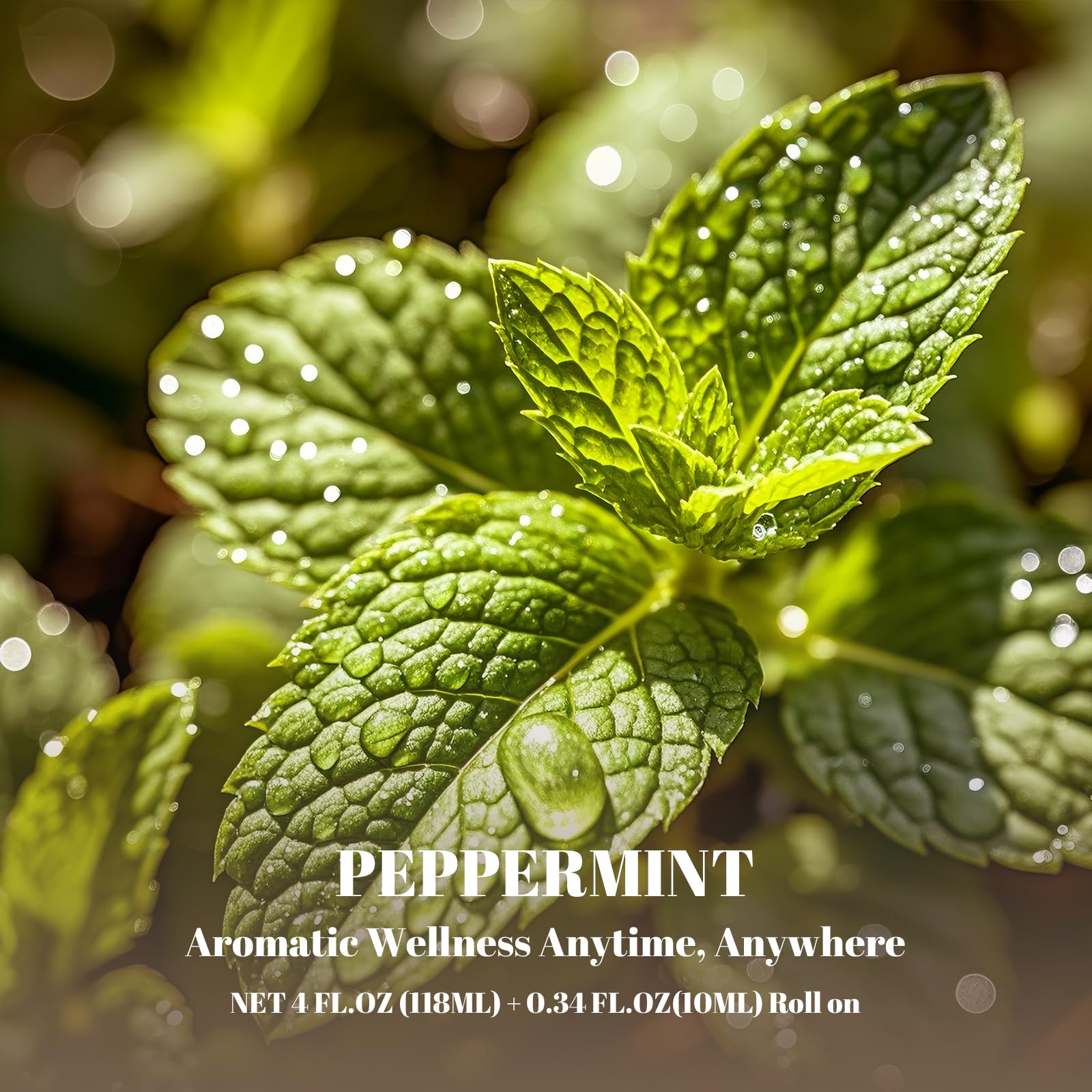 peppermint oil for baths and blends