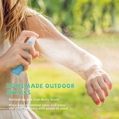 Using peppermint essential oil in a diffuser