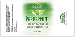 Peppermint essential oil used for hair care