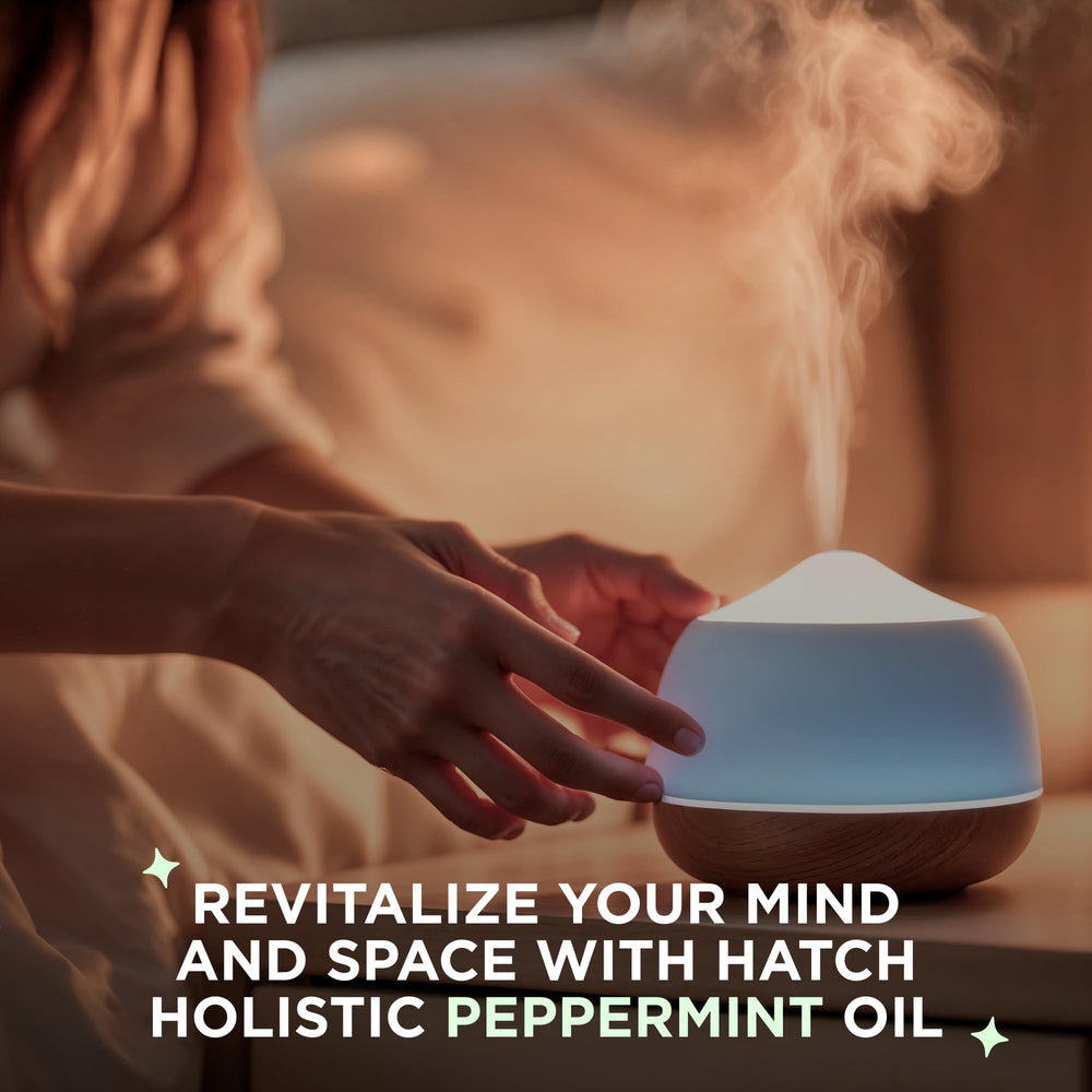 Peppermint essential oil for bath, shower, and relaxation