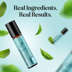 Product lineup: Peppermint Oil Roll On in packaging