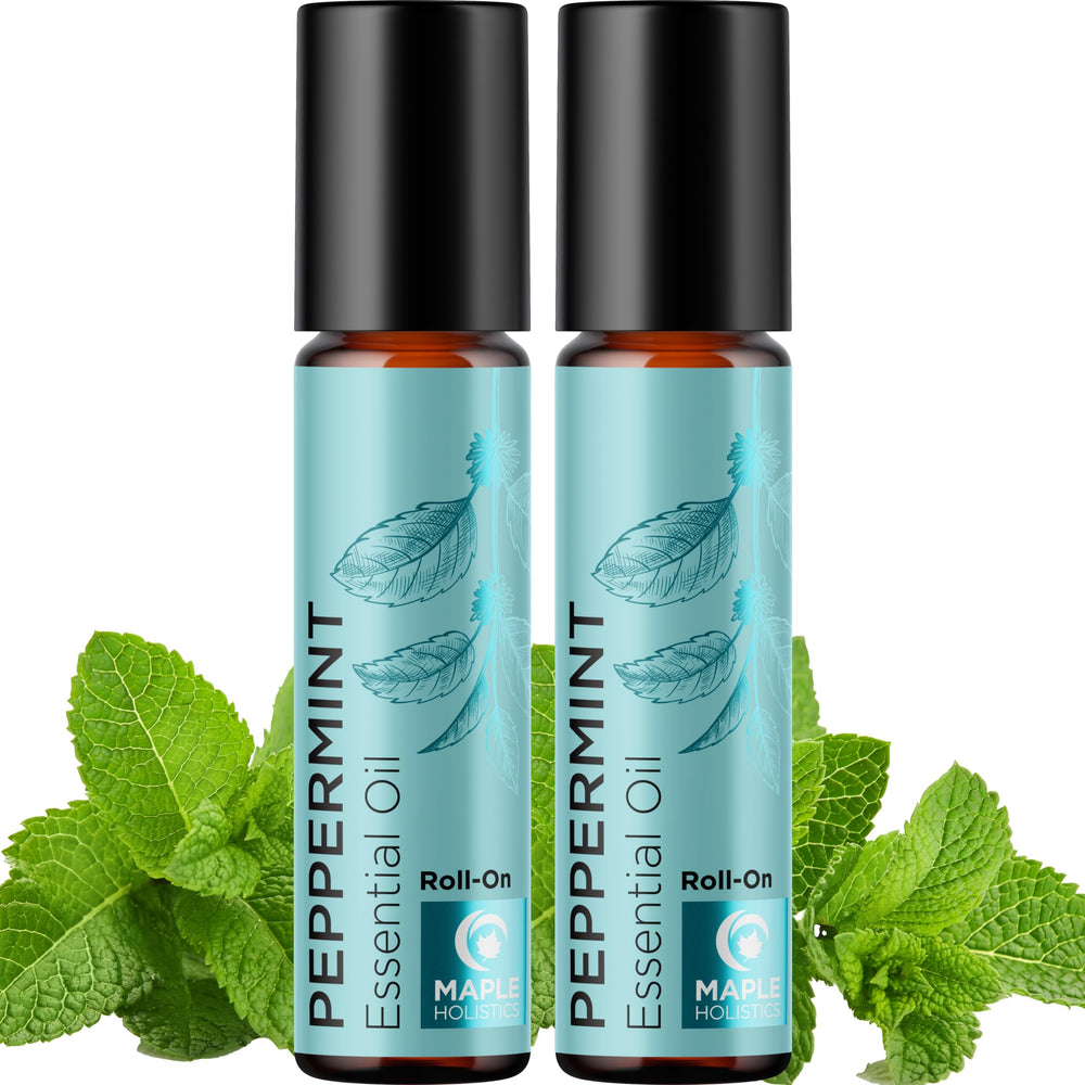 Peppermint Oil Roll-On 2-Pack bottle