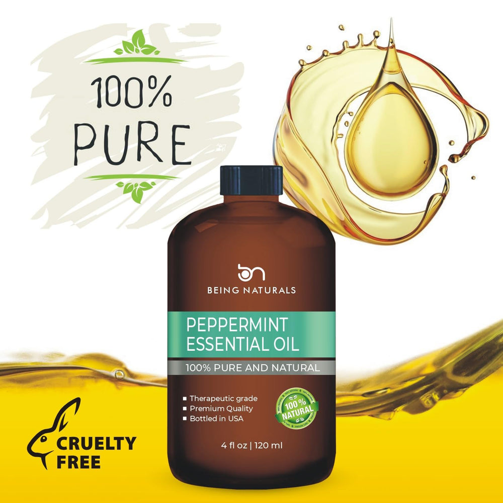 Peppermint oil for scalp, skin, and hair care