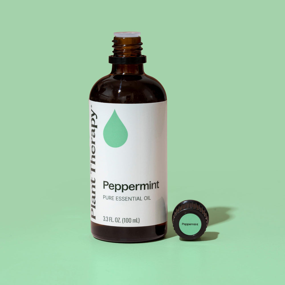 Peppermint oil on skin and hair care