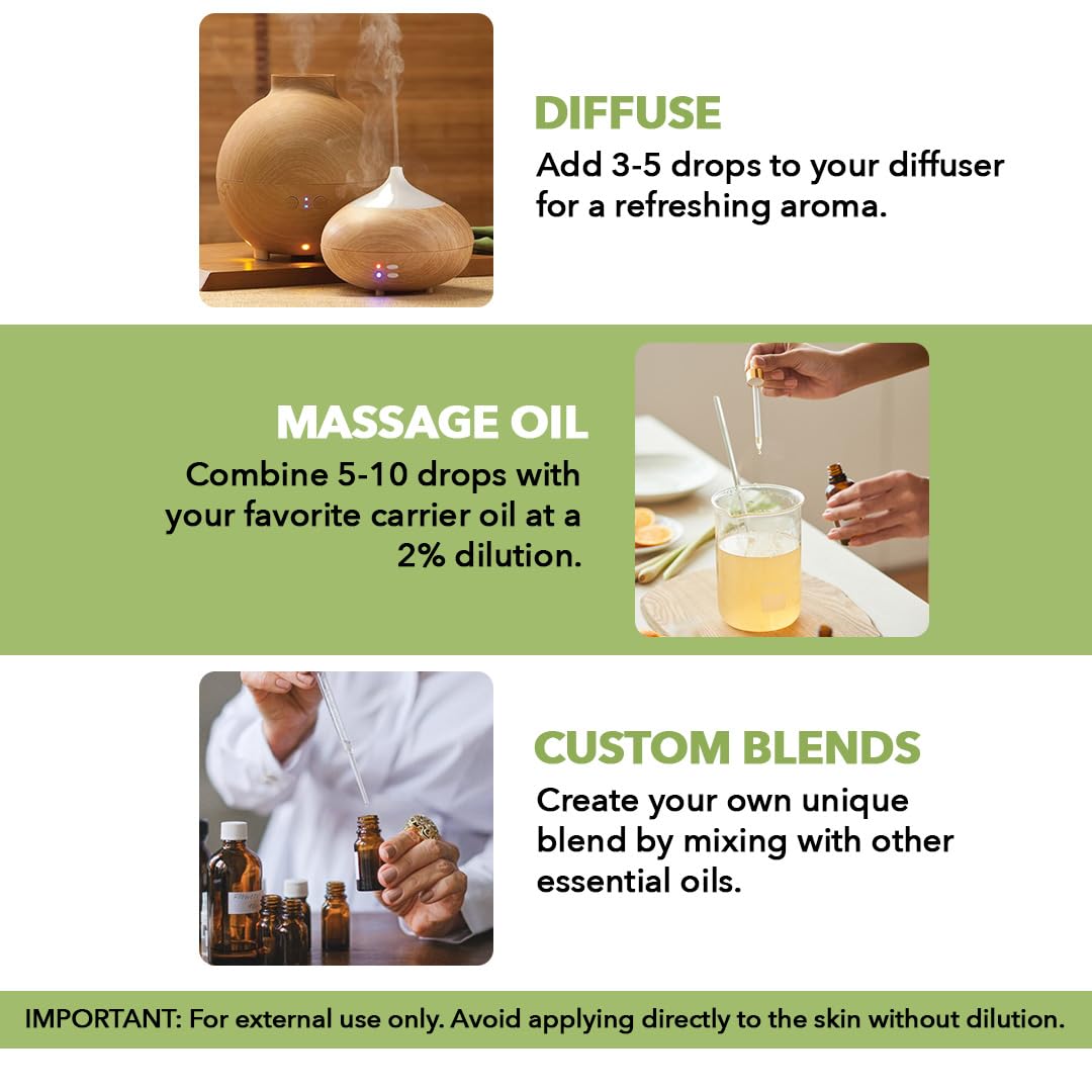 Peppermint essential oil for soap and candle making