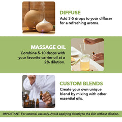 Peppermint essential oil for soap and candle making