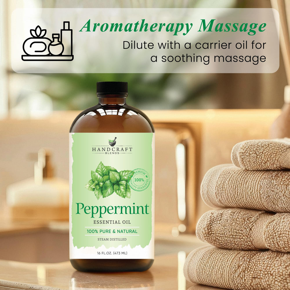 Peppermint essential oil for soap making