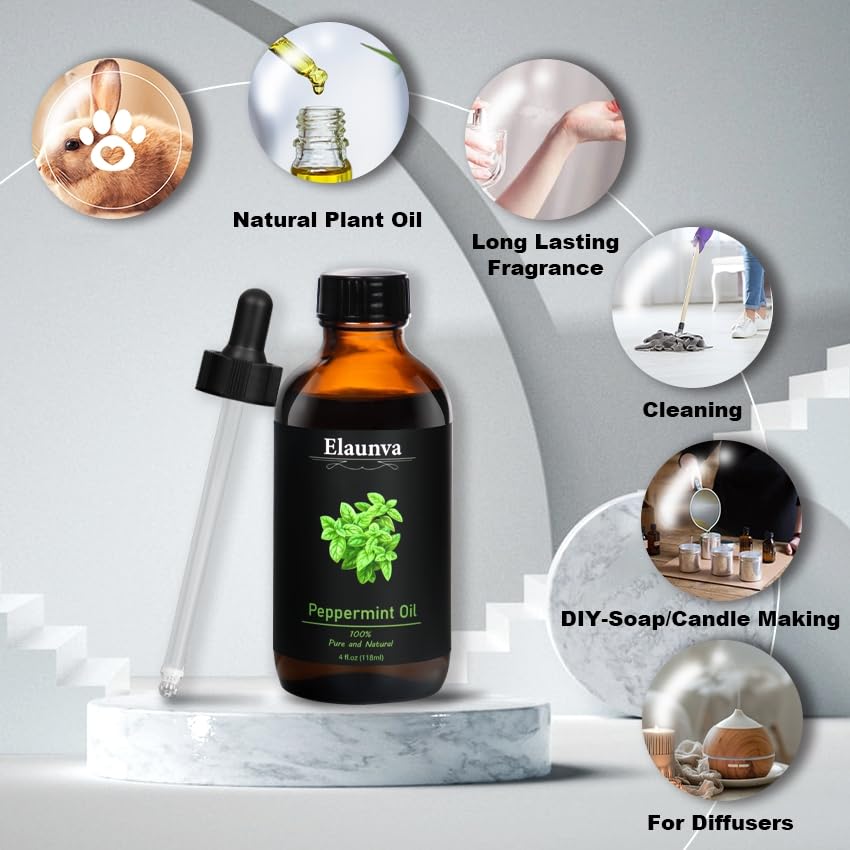 Peppermint essential oil for soap making