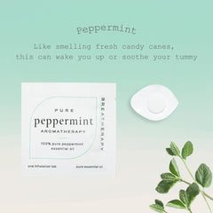 Peppermint Patch worn on wrist