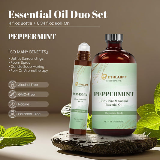 0.34 oz peppermint roll-on