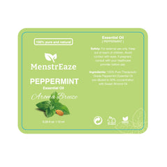 10ml peppermint roll-on bottle ready for daily skin care
