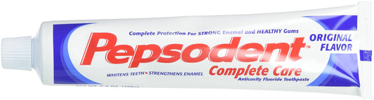 Pepsodent Complete Care Anticavity Fluoride Toothpaste Original 5.5 oz Pack of 6