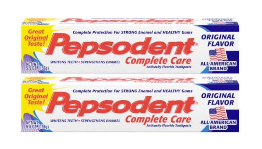 Pepsodent Complete Care Anticavity Toothpaste front packaging