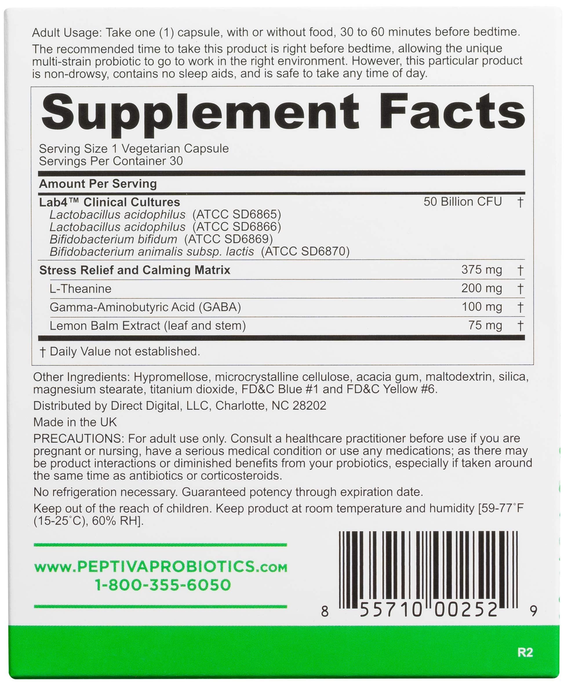 Graphic illustration of multi-strain probiotic blend