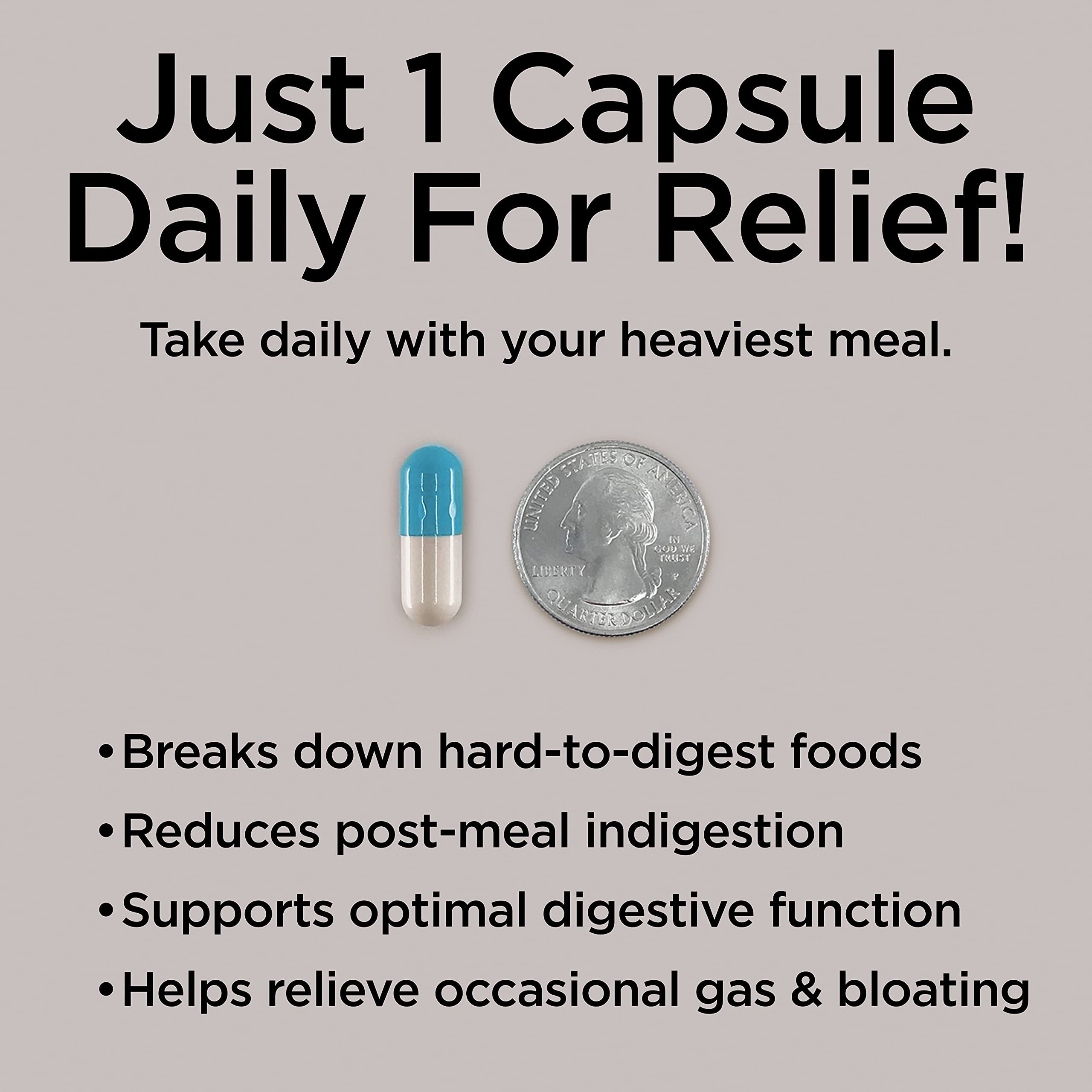 Peptiva digestive enzymes capsules beside product packaging
