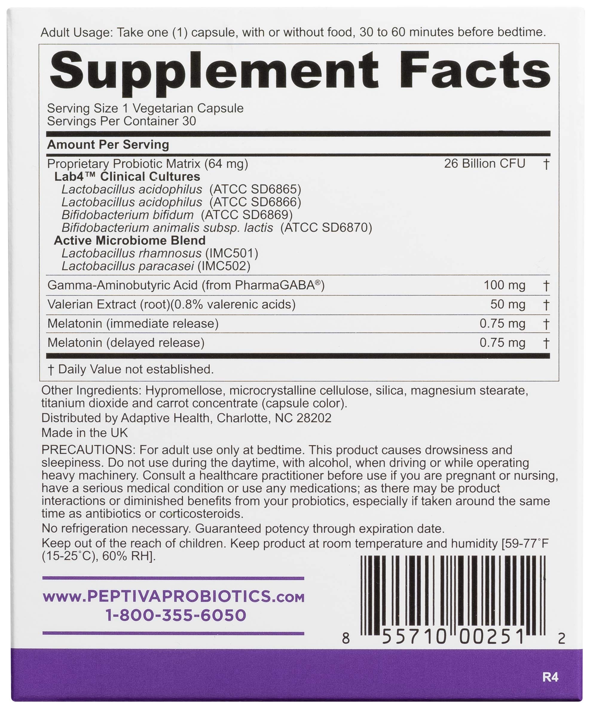 Digestive health benefits of Peptiva multi-strain probiotic