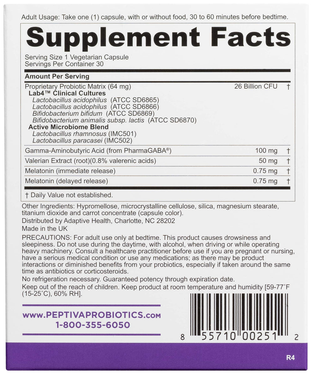 Digestive health benefits of Peptiva multi-strain probiotic
