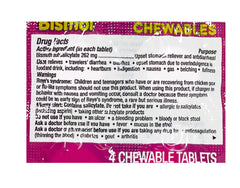Pepto-Bismol 32-pack display ideal for family use and quick access.