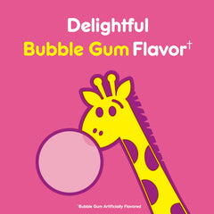 Pepto Kids Gummies child enjoying gummy during moments of stomach discomfort