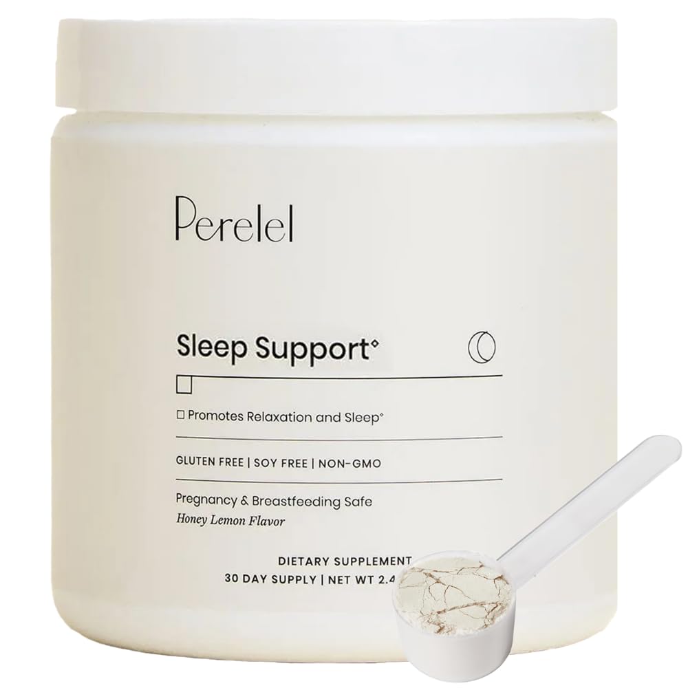 Perelel Sleep Support Magnesium Powder with Lemon Balm in a jar