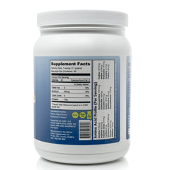 Label highlights Type I & III hydrolyzed collagen from Brazilian pasture-raised cows