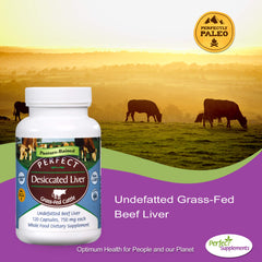 Two-pack box of Perfect Supplements Desiccated Liver
