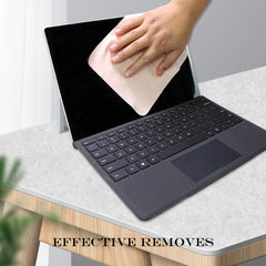 Cloth cleaning eyeglasses and smartphone screen