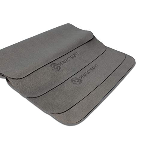 Main product shot: PERFECTSIGHT microfiber cloths 6-pack, 5.7 x 6.7 inches
