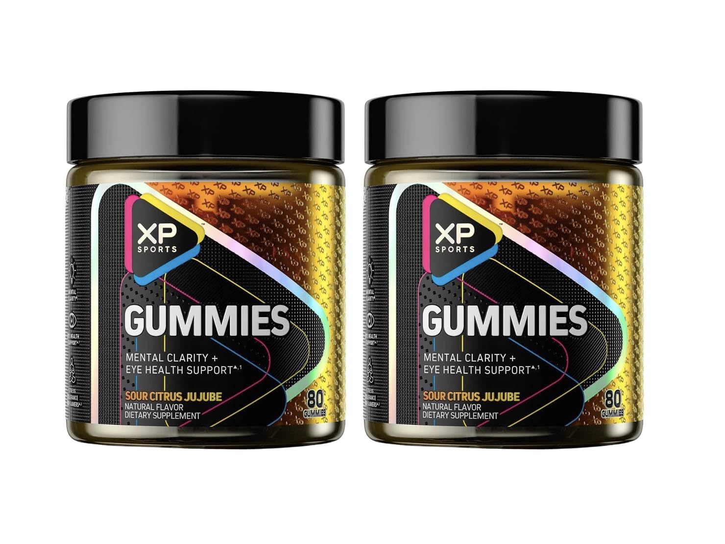 Performance Sports Gummies bottle labeled with Sour Citrus Jujube flavor