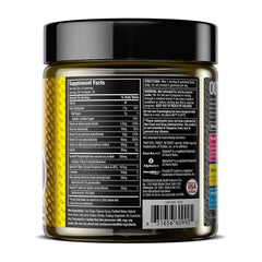 Gummies displayed beside an 80-count bottle in a lifestyle setting