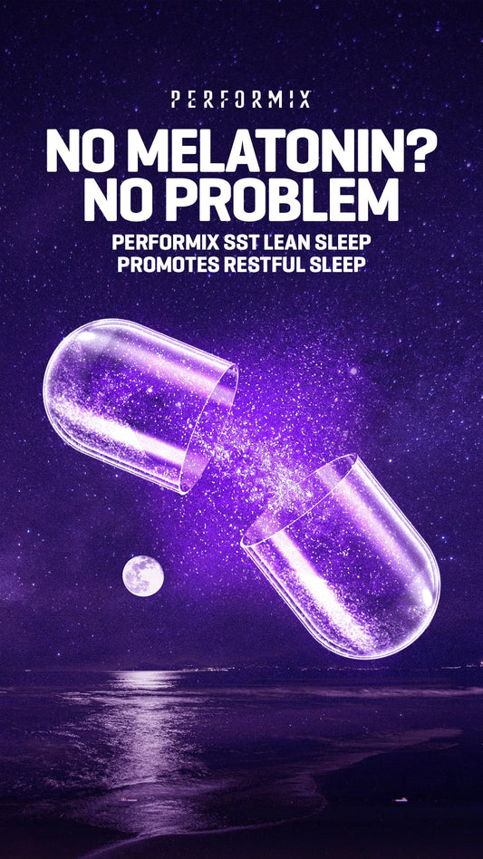 Close-up of PERFORMIX SST Lean Sleep capsules