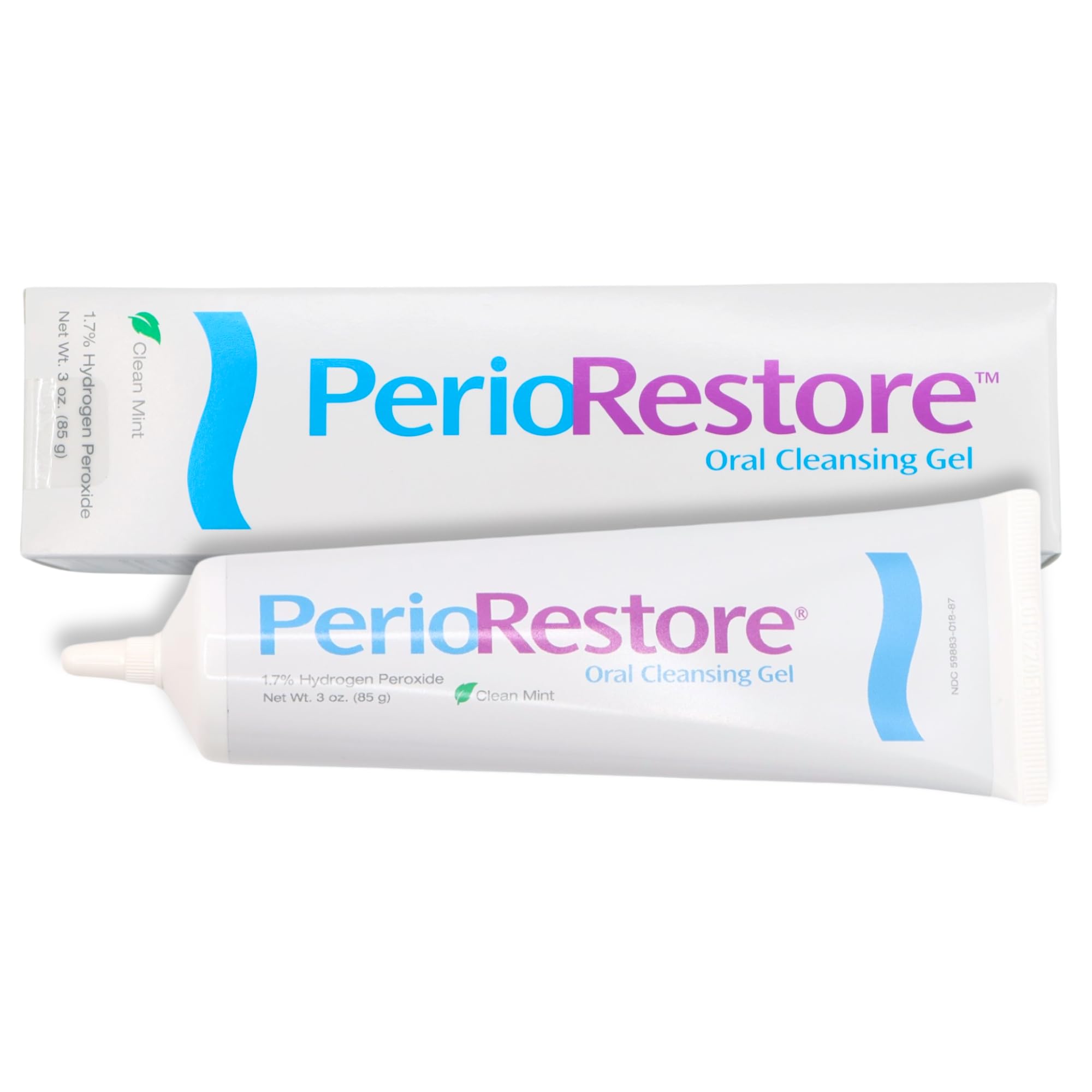 Perio Restore Gel 3oz Mint Tube with 1.7% hydrogen peroxide