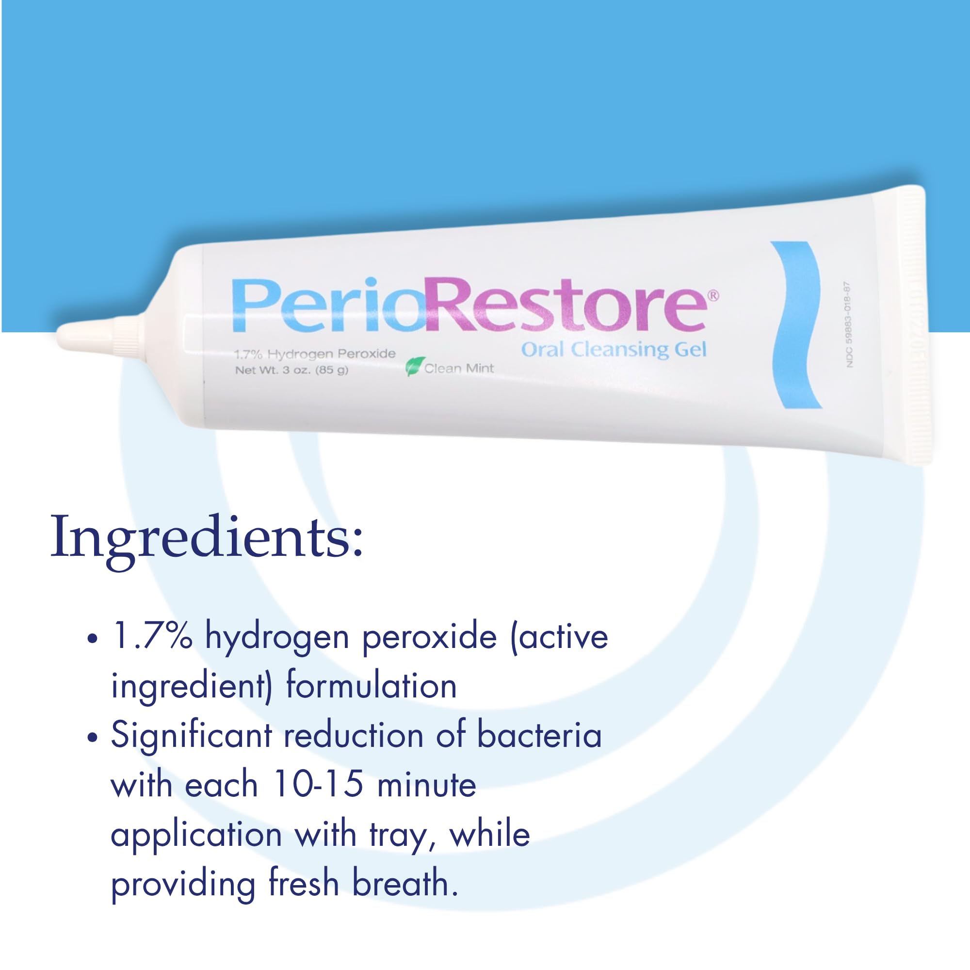 Perio Restore Gel packaging and tube