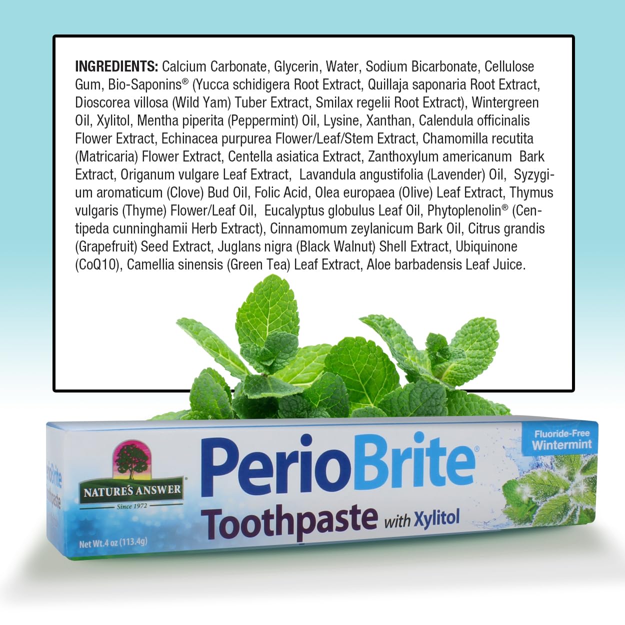 Herbal blend with CoQ10, Folic Acid, Oregano, Cinnamon and Clove