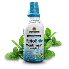 Nature's Answer PerioBrite Winter Mint Mouthwash bottle 16oz