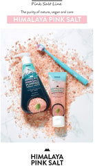 Minty fresh setting with Aloe Vera and pink salt-inspired design