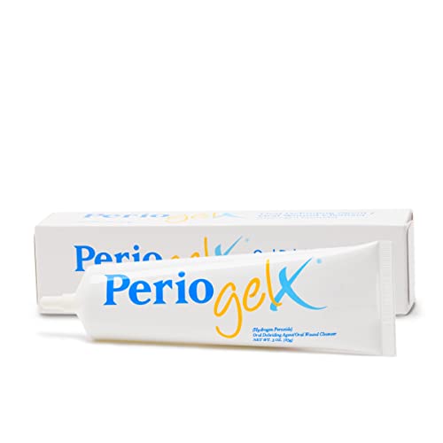 Close-up of PerioGelX gel during application