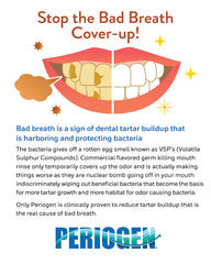 Illustration highlighting enamel-safe, low-abrasive gel