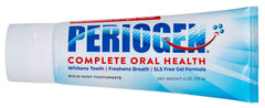 Concept image of tartar reduction and fresh breath with Periogen