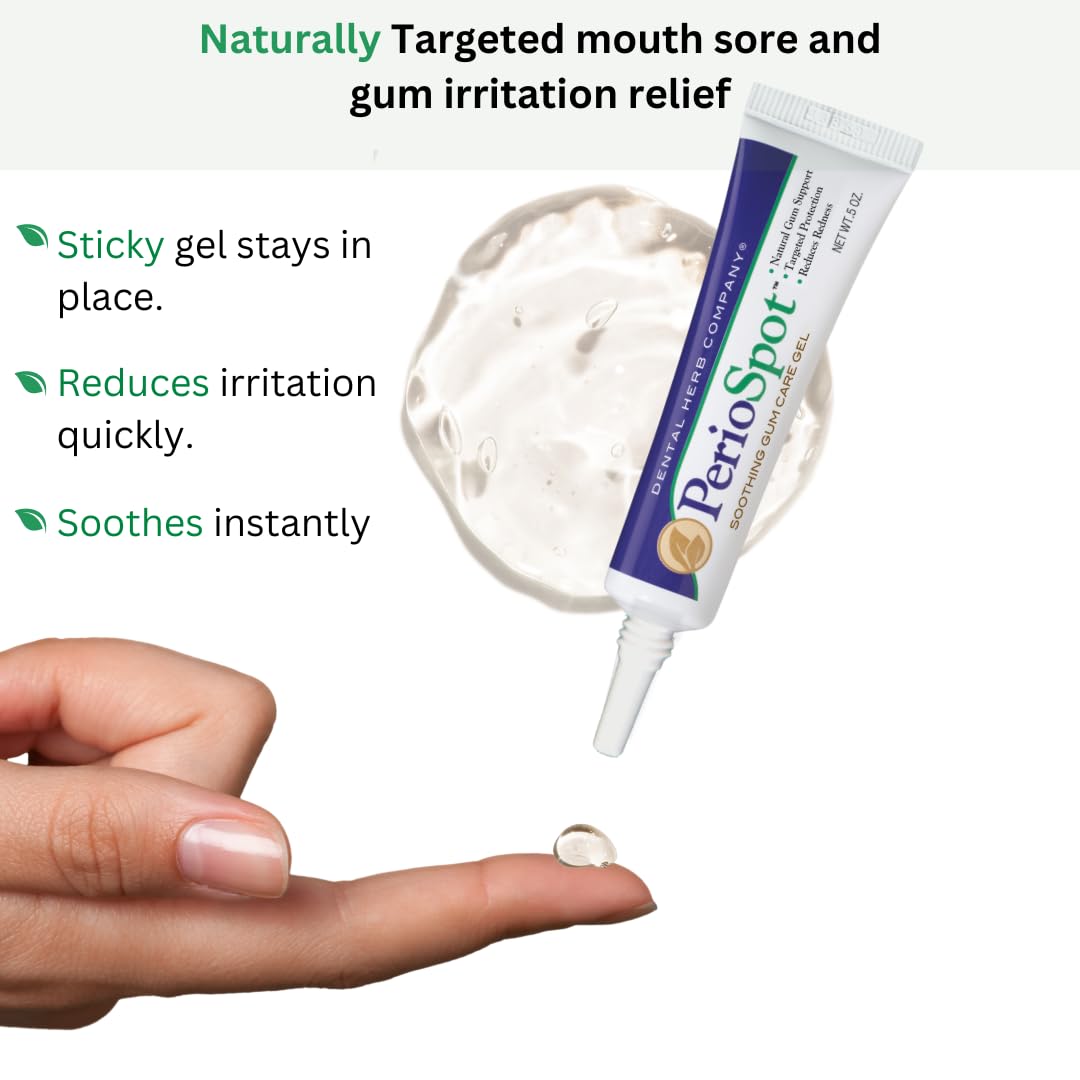 Compact on-the-go Mouth Sore & Gum Care Kit