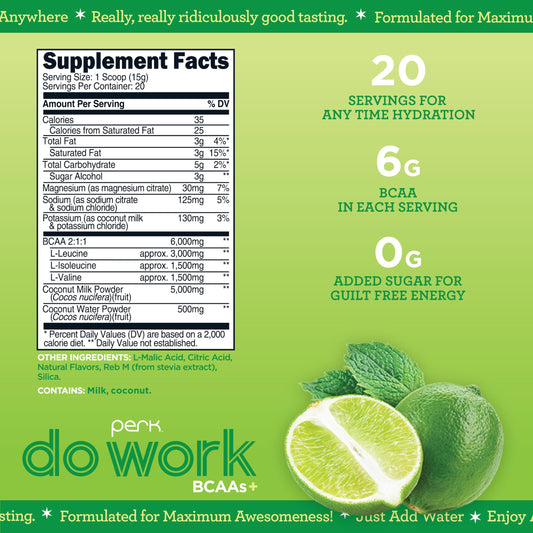 Close-up of Mojito Lime Creme flavor label