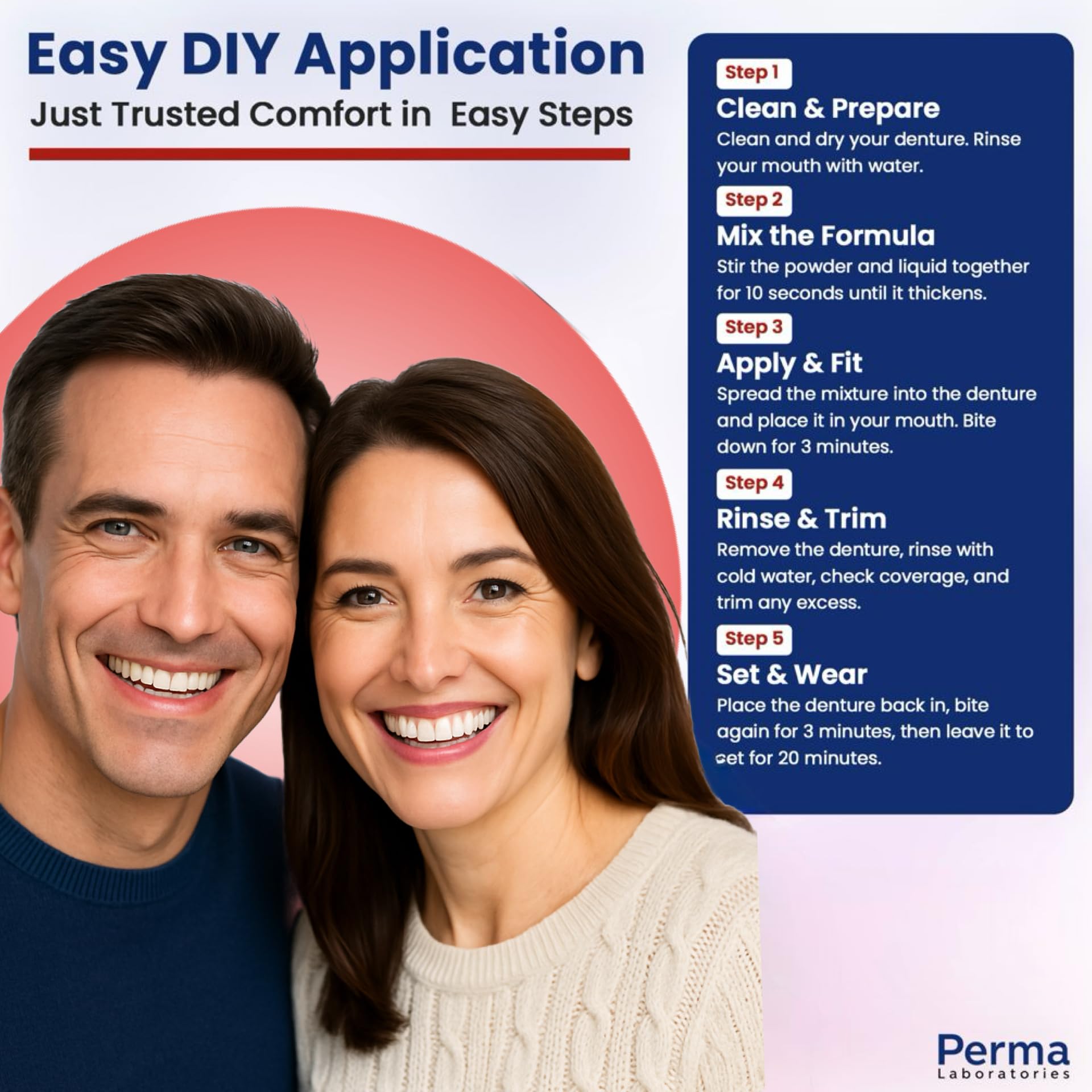Made in the USA label on Perma Soft kit
