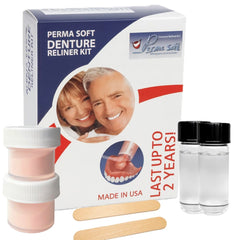 Perma Soft Denture Reliner Kit packaging