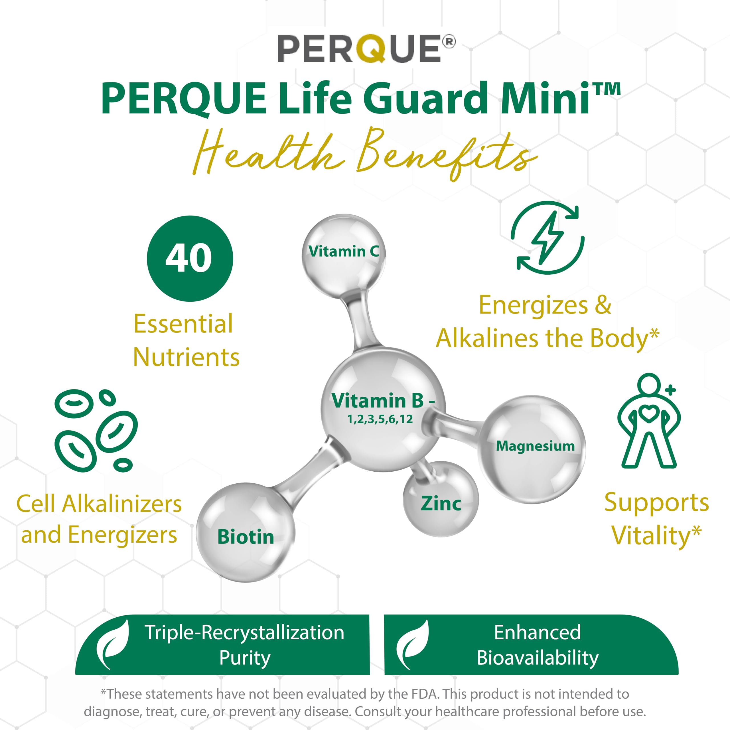 Close-up of Life Guard Mini Tabsules bottle