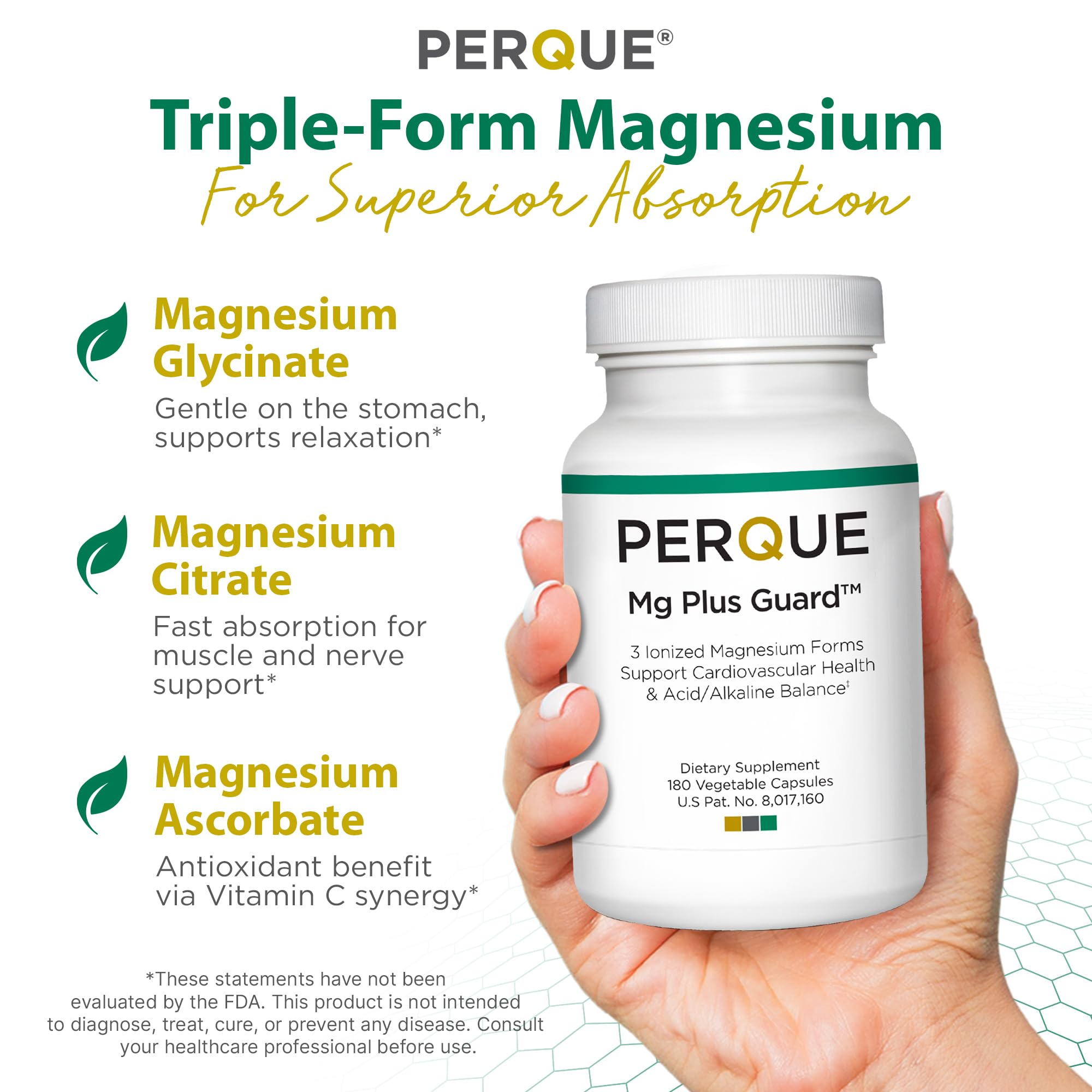 Vegetable capsules of Mg Plus Guard