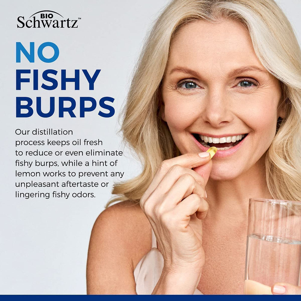 Pescatarian-friendly, USA-made omega-3 in a cGMP facility