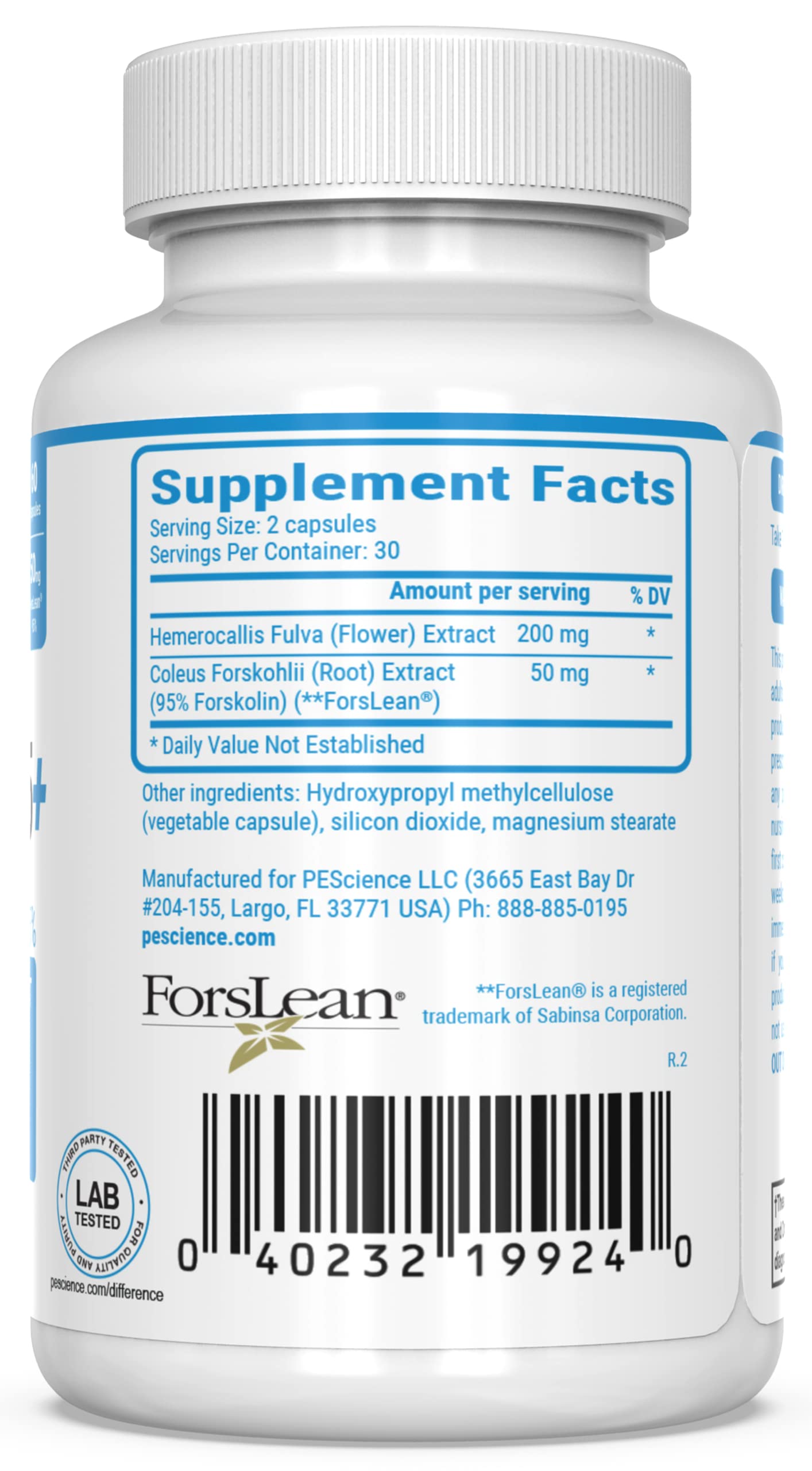 Third-party tested Forskolin in USA cGMP facility