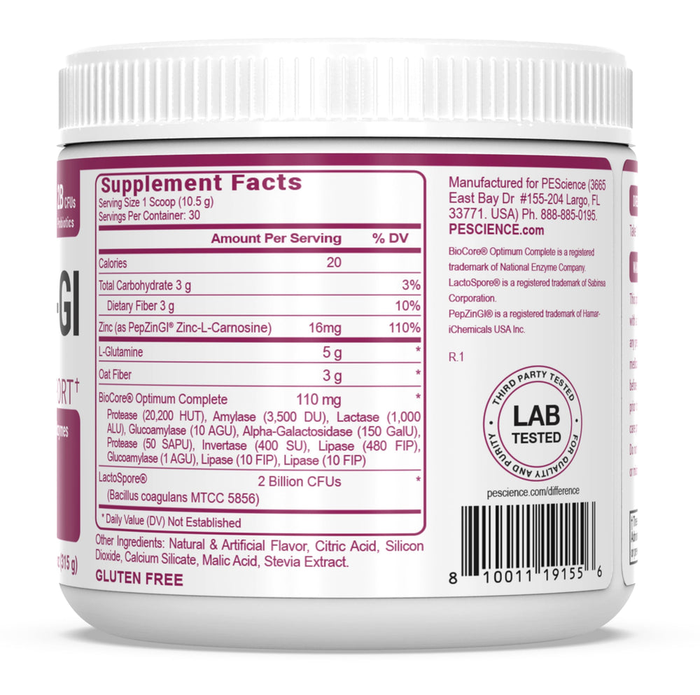 Vegan and gluten-free Complete-GI packaging